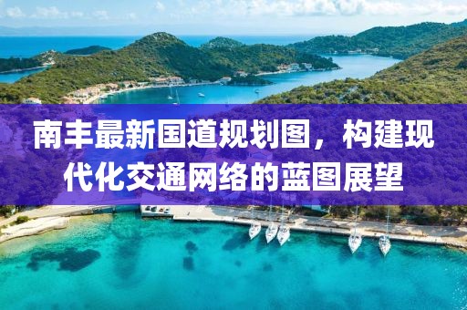 南豐最新國道規(guī)劃圖，構(gòu)建現(xiàn)代化交通網(wǎng)絡的藍圖展望
