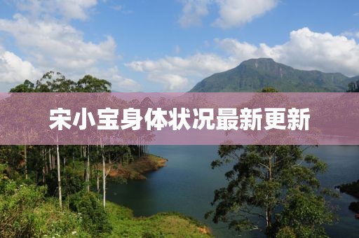 宋小寶身體狀況最新更新
