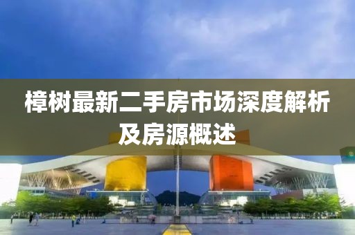 樟樹(shù)最新二手房市場(chǎng)深度解析及房源概述