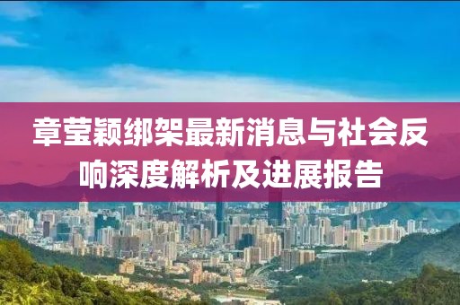 章瑩穎綁架最新消息與社會(huì)反響深度解析及進(jìn)展報(bào)告