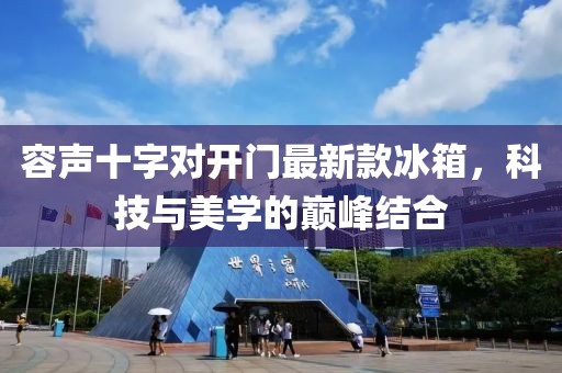 容聲十字對開門最新款冰箱，科技與美學(xué)的巔峰結(jié)合
