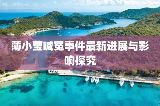 薄小瑩喊冤事件最新進(jìn)展與影響探究