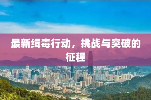 最新緝毒行動，挑戰(zhàn)與突破的征程