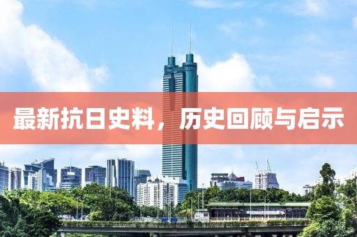 最新抗日史料，歷史回顧與啟示