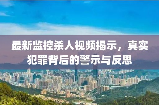 最新監(jiān)控殺人視頻揭示，真實(shí)犯罪背后的警示與反思