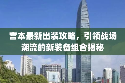 宮本最新出裝攻略，引領(lǐng)戰(zhàn)場(chǎng)潮流的新裝備組合揭秘