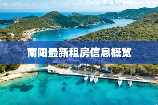 南陽最新租房信息概覽
