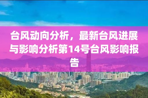 臺(tái)風(fēng)動(dòng)向分析，最新臺(tái)風(fēng)進(jìn)展與影響分析第14號(hào)臺(tái)風(fēng)影響報(bào)告