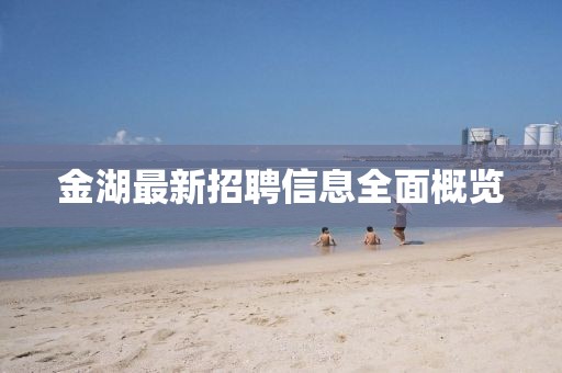 金湖最新招聘信息全面概覽