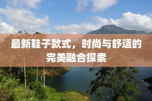 最新鞋子款式，時(shí)尚與舒適的完美融合探索