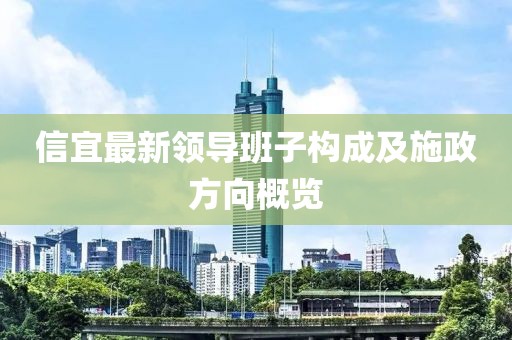 信宜最新領導班子構成及施政方向概覽