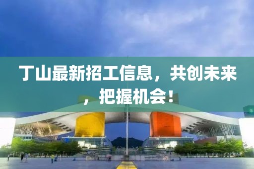 丁山最新招工信息，共創(chuàng)未來，把握機會！