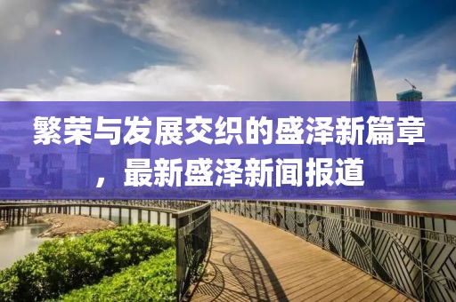 繁榮與發(fā)展交織的盛澤新篇章，最新盛澤新聞報(bào)道