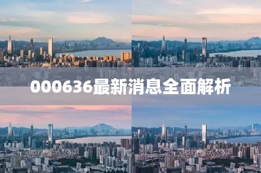 000636最新消息全面解析