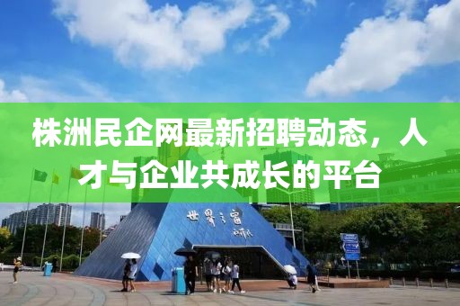株洲民企網(wǎng)最新招聘動態(tài)，人才與企業(yè)共成長的平臺