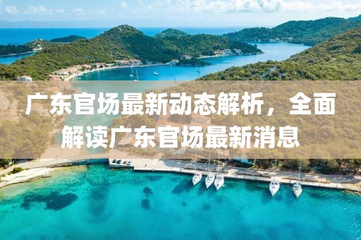 廣東官場(chǎng)最新動(dòng)態(tài)解析，全面解讀廣東官場(chǎng)最新消息