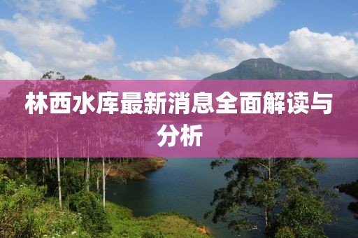 林西水庫最新消息全面解讀與分析