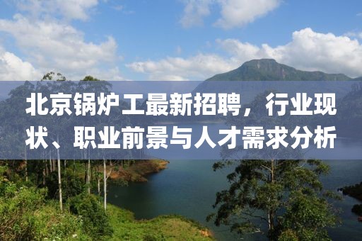 北京鍋爐工最新招聘，行業(yè)現(xiàn)狀、職業(yè)前景與人才需求分析