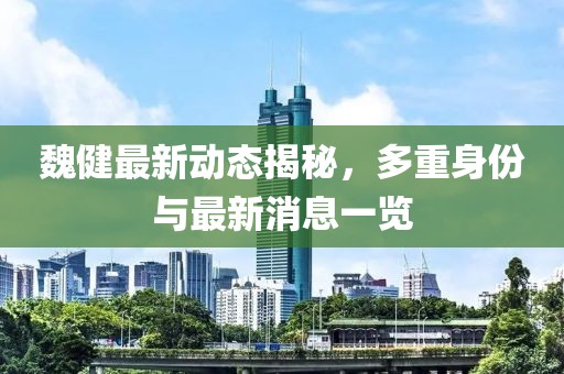 魏健最新動(dòng)態(tài)揭秘，多重身份與最新消息一覽