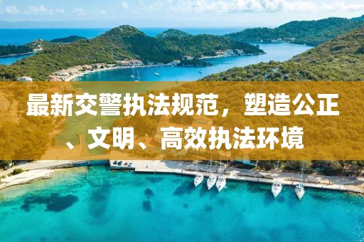 最新交警執(zhí)法規(guī)范，塑造公正、文明、高效執(zhí)法環(huán)境