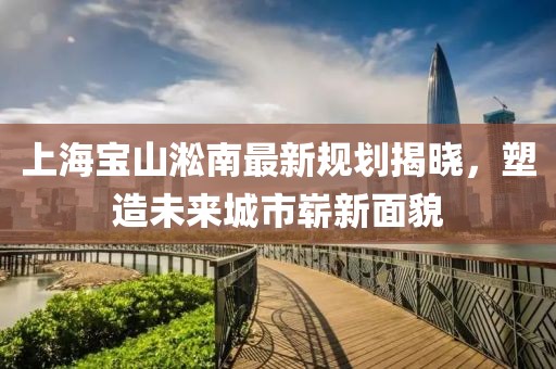 上海寶山淞南最新規(guī)劃揭曉，塑造未來城市嶄新面貌