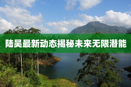 陸吳最新動態(tài)揭秘未來無限潛能