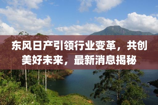 東風(fēng)日產(chǎn)引領(lǐng)行業(yè)變革，共創(chuàng)美好未來(lái)，最新消息揭秘