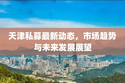 天津私募最新動態(tài)，市場趨勢與未來發(fā)展展望