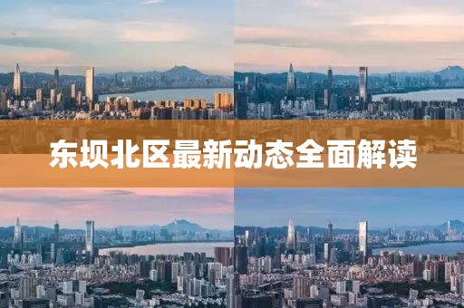 東壩北區(qū)最新動(dòng)態(tài)全面解讀