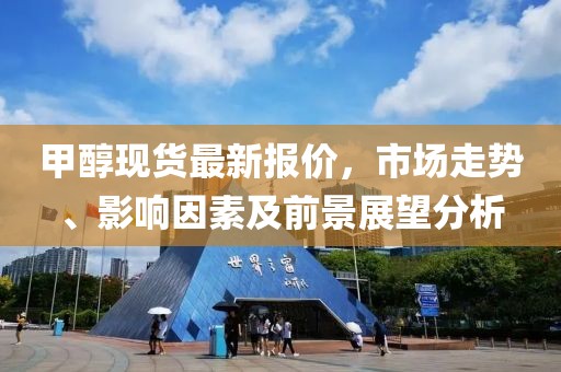 甲醇現(xiàn)貨最新報價，市場走勢、影響因素及前景展望分析