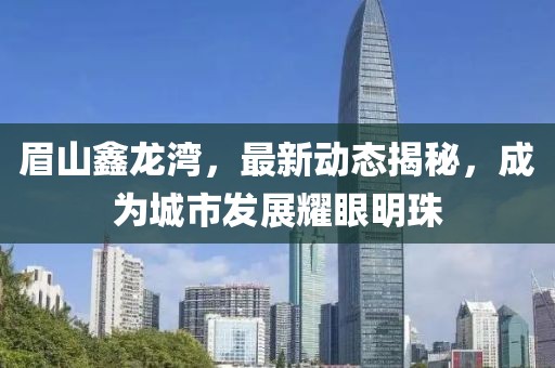 眉山鑫龍灣，最新動(dòng)態(tài)揭秘，成為城市發(fā)展耀眼明珠