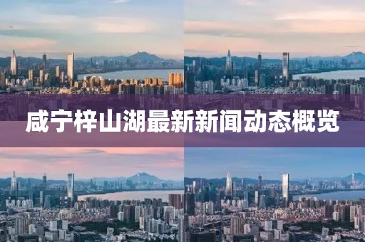 咸寧梓山湖最新新聞動(dòng)態(tài)概覽