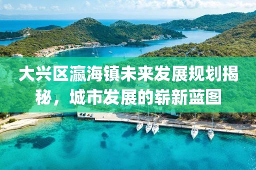 大興區(qū)瀛海鎮(zhèn)未來發(fā)展規(guī)劃揭秘，城市發(fā)展的嶄新藍(lán)圖