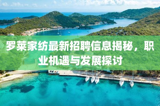 羅萊家紡最新招聘信息揭秘，職業(yè)機(jī)遇與發(fā)展探討