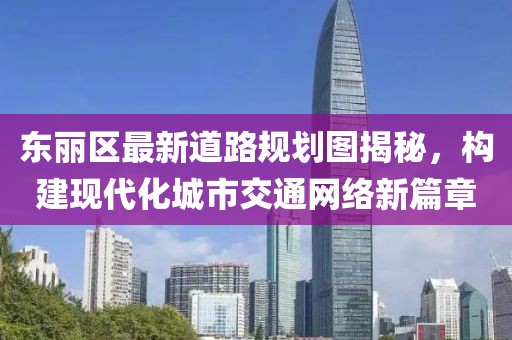 東麗區(qū)最新道路規(guī)劃圖揭秘，構(gòu)建現(xiàn)代化城市交通網(wǎng)絡(luò)新篇章