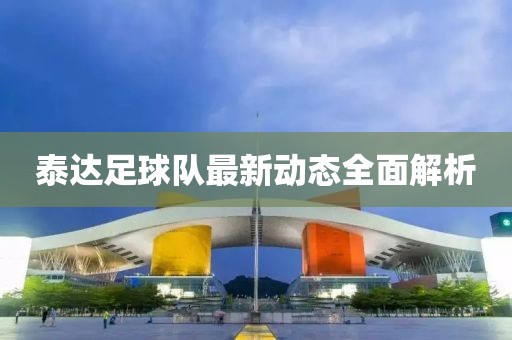 泰達(dá)足球隊最新動態(tài)全面解析