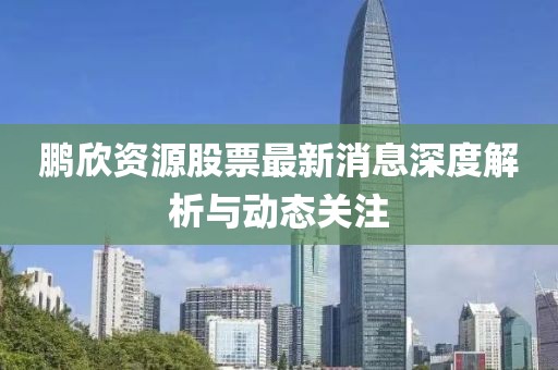 鵬欣資源股票最新消息深度解析與動(dòng)態(tài)關(guān)注