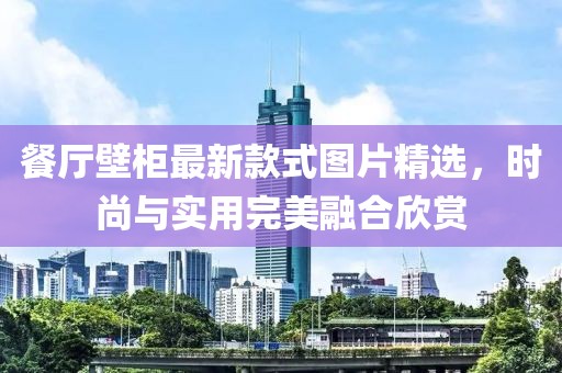 餐廳壁柜最新款式圖片精選，時尚與實用完美融合欣賞