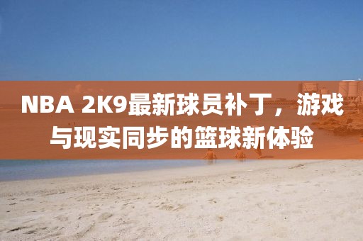 NBA 2K9最新球員補(bǔ)丁，游戲與現(xiàn)實(shí)同步的籃球新體驗(yàn)