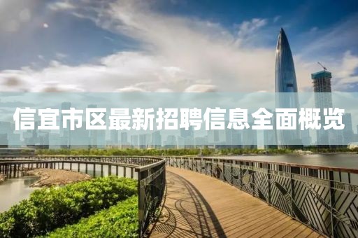 信宜市區(qū)最新招聘信息全面概覽