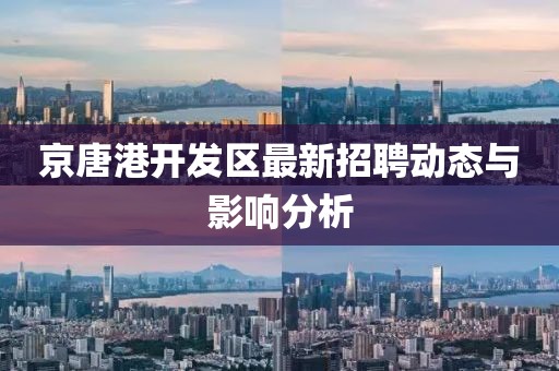 京唐港開發(fā)區(qū)最新招聘動態(tài)與影響分析