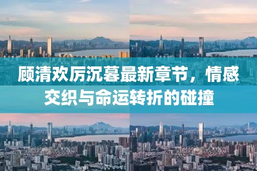 顧清歡厲沉暮最新章節(jié)，情感交織與命運轉(zhuǎn)折的碰撞
