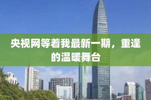 央視網(wǎng)等著我最新一期，重逢的溫暖舞臺(tái)