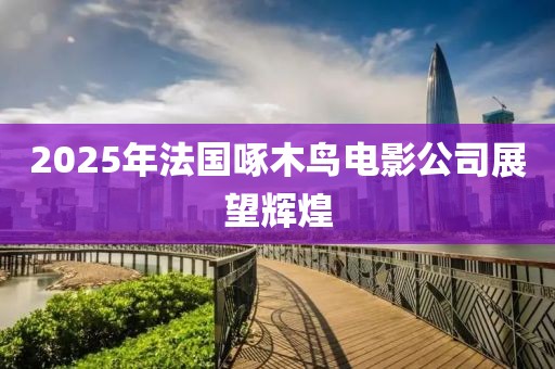 2025年法國啄木鳥電影公司展望輝煌