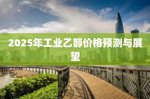 2025年工業(yè)乙醇價(jià)格預(yù)測(cè)與展望