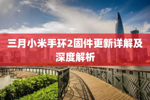三月小米手環(huán)2固件更新詳解及深度解析