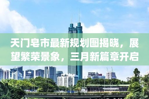 天門(mén)皂市最新規(guī)劃圖揭曉，展望繁榮景象，三月新篇章開(kāi)啟