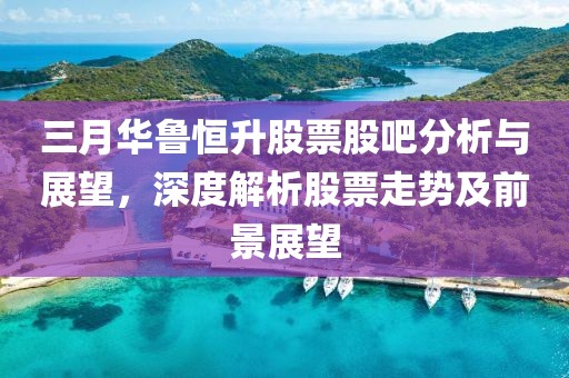 三月華魯恒升股票股吧分析與展望，深度解析股票走勢(shì)及前景展望