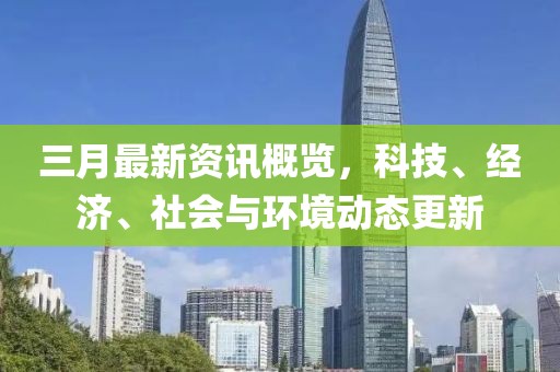 三月最新資訊概覽，科技、經(jīng)濟(jì)、社會(huì)與環(huán)境動(dòng)態(tài)更新