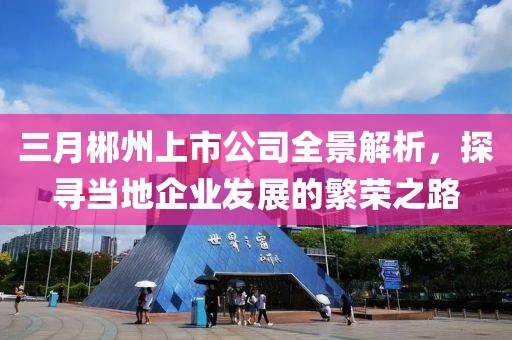 三月郴州上市公司全景解析，探尋當(dāng)?shù)仄髽I(yè)發(fā)展的繁榮之路